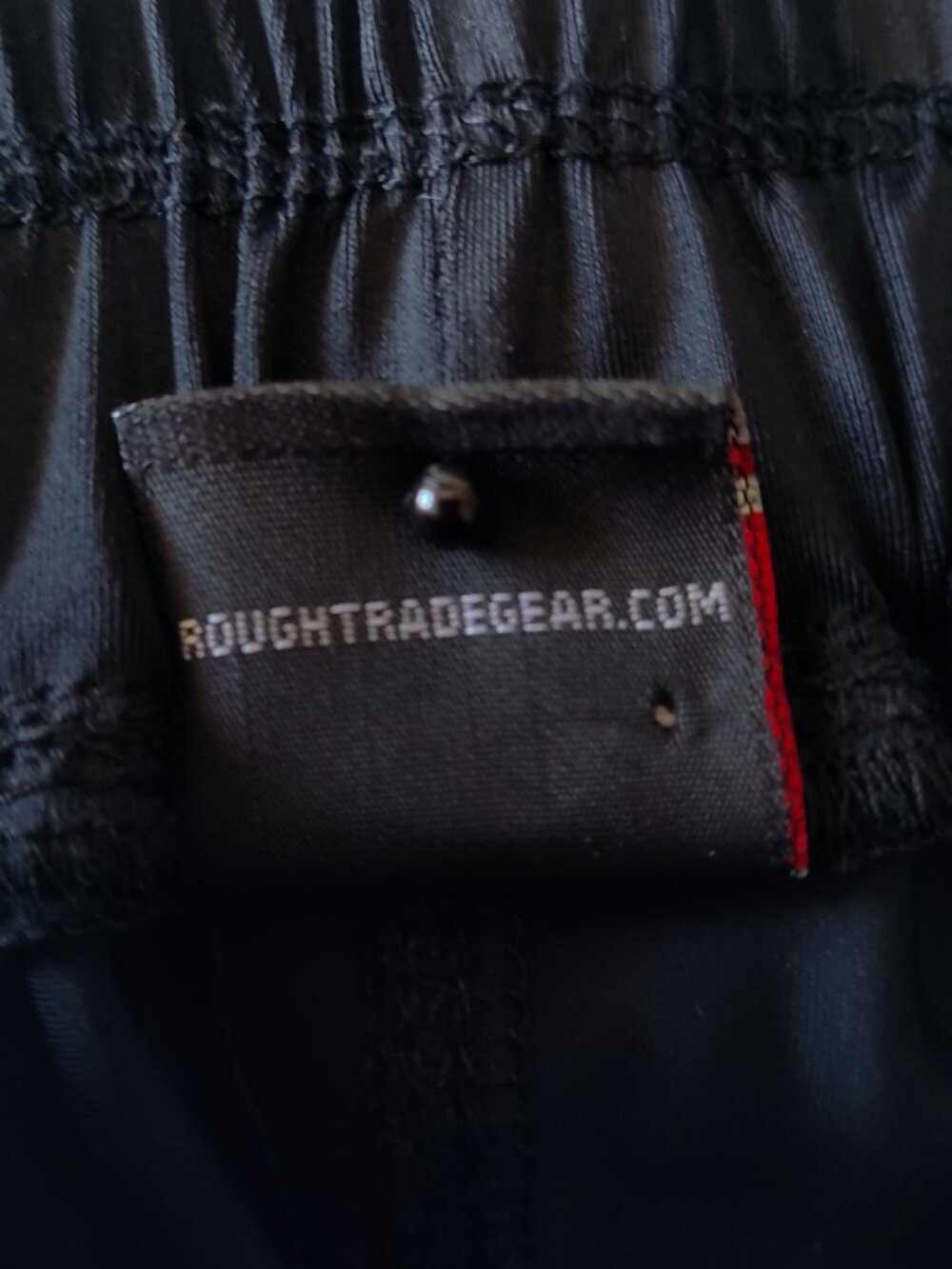 Rough Trade Gear Mens Athletic Black Shorts w Liner Pockets Running Sports Sz M - Picture 6 of 7